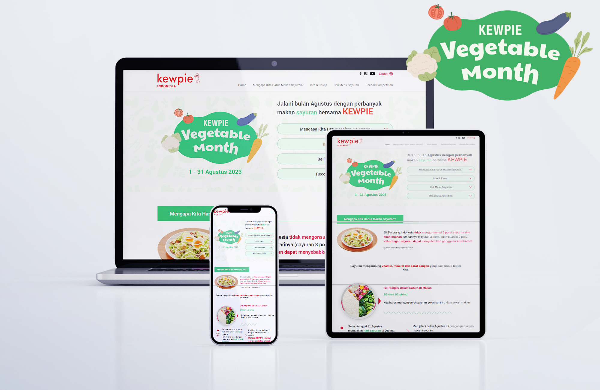 Kewpie Vegetable Month